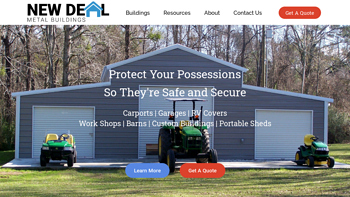 New Deal Metal Buildings